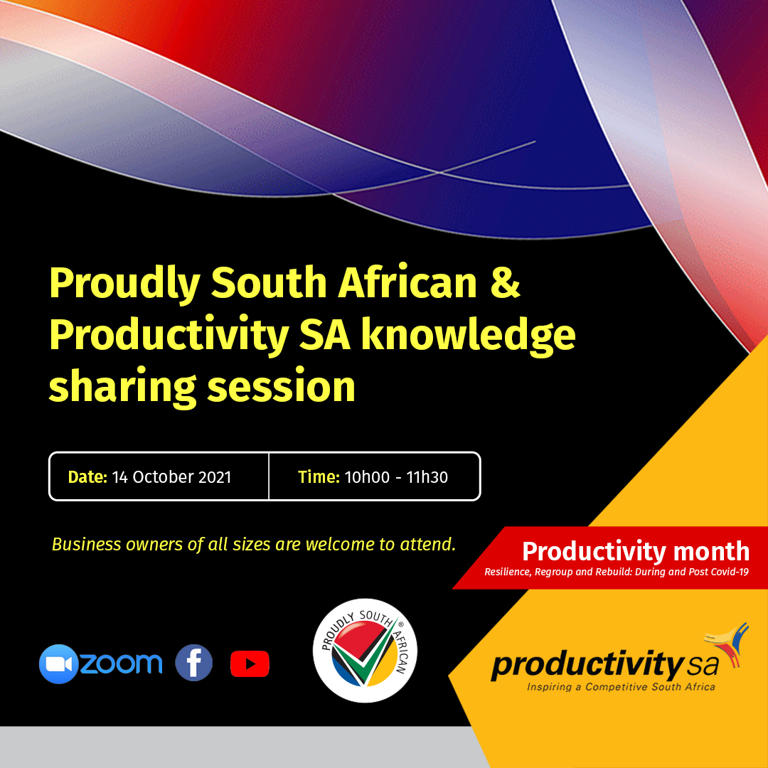 Proudly South African & Productivity SA: Business Turnaround & Recovery Programme